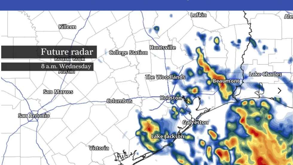 As descargas elétricas das trovoadas esta manhã à volta de Houston, onde Portugal vai jogar ao final da tarde