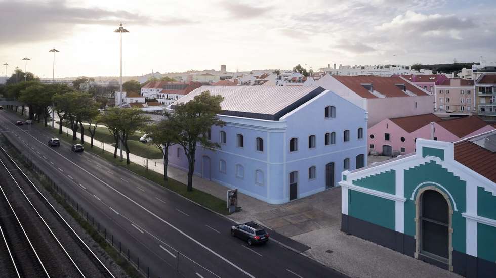 O Pavilhão Azul, na Avenida da Índia, em Lisboa