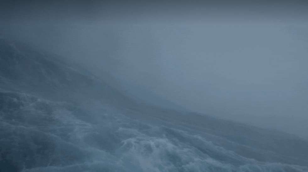 O furacão Sam que é, neste momento, a tempestade mais forte a atingir a Terra, com ventos de mais de 200 km/hora