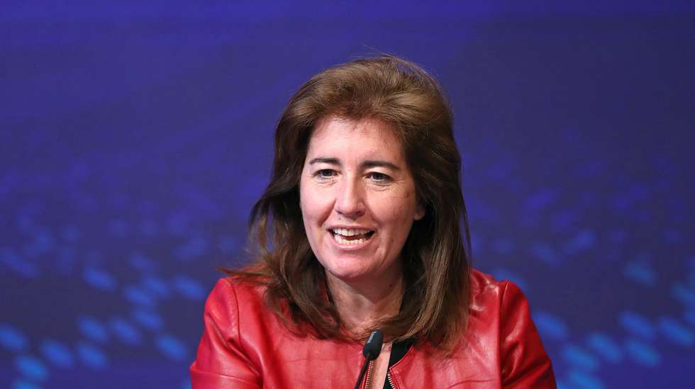 epa09146594 Portuguese Minister of Labour, Solidarity and Social Security Ana Mendes Godinho attends an high-level video conference on the European Strategy on the Rights of Persons with Disabilities 2021-2030 under the Portuguese Presidency of the Council, in Lisbon, Portugal, 20 April 2021. Based on the new strategy on the rights of persons with disabilities, the discussion will pay particular attention to essential areas that affect the daily lives of people with disabilities, such as accessibility, independent life, deinstitutionalisation, community-based and person-centred social services, employment and inclusive education.  EPA/ANTONIO PEDRO SANTOS