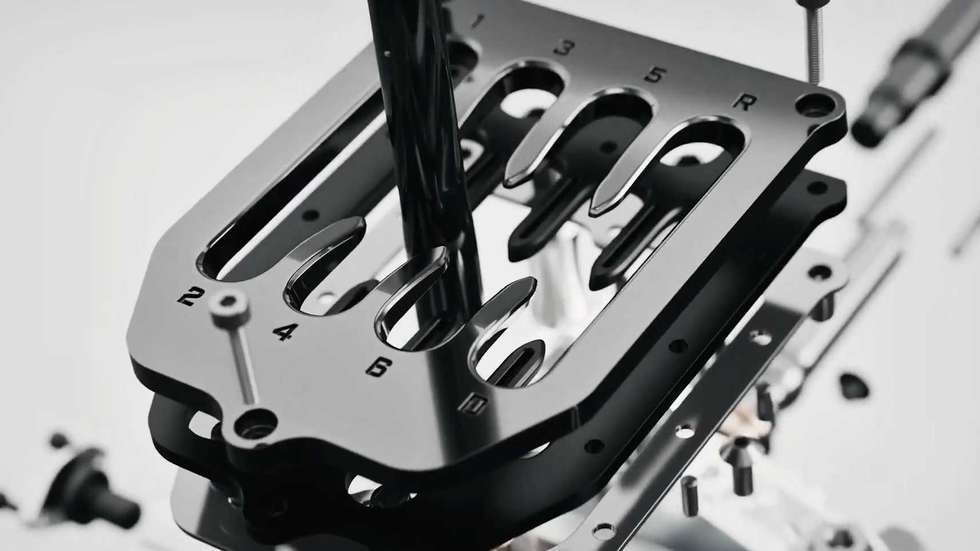 A curiosa caixa automática do novo Koenigsegg CC850, que dá a ilusão de funcionar como uma caixa manual