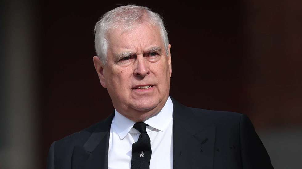 epa12756666 (FILE) - Then Britain's Prince Andrew departs Westminster Cathedral in London, Britain, 16 September 2025, after the funeral of Britain's Katharine, Duchess of Kent. (re-issued 19 February 2026) According to the BBC, Andrew Mountbatten-Windsor, former titled Prince Andrew, was arrested on 19 February on suspicion of misconduct in public office.  EPA/NEIL HALL
