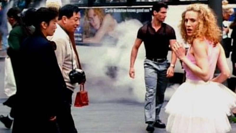 O tutu aparece no genérico da série e depois no primeiro dos filmes que se seguiram