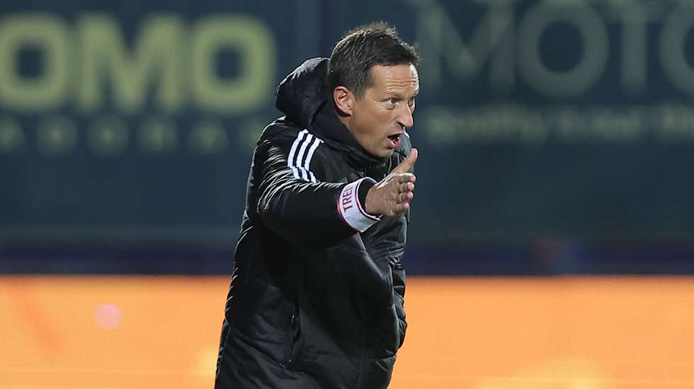 Roger Schmidt mostrou-se satisfeito com a resposta da equipa num novo sistema que valeu um triunfo por 2-0 em Arouca