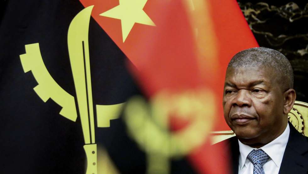 Angola President, Joao Lourenco, during a meeting with his Equatorial Guinea counterpart, Teodoro Obiang Nguema Mbasogo (unseen), at the presidential palace in Luanda, Angola, 14th January 2025. AMPE ROGERIO/LUSA