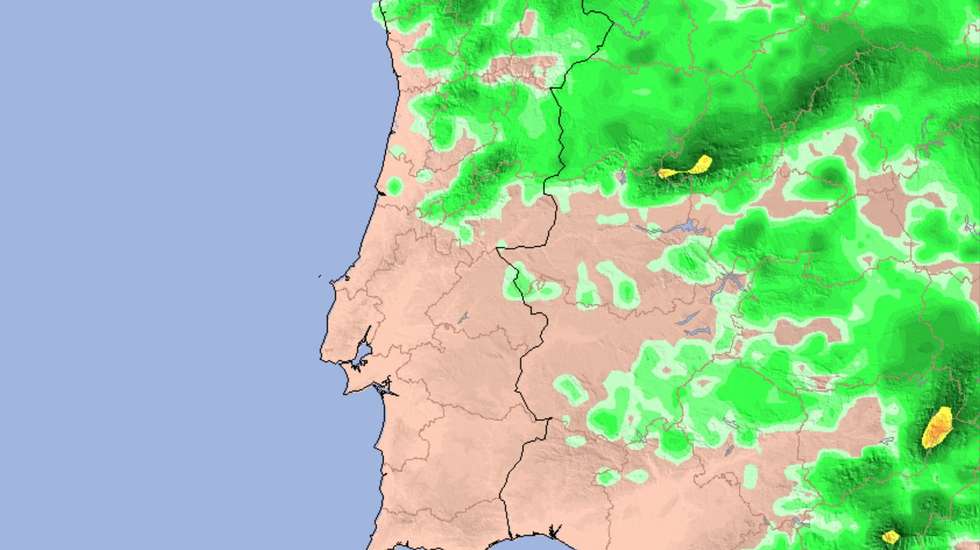 A neve acumulada este domingo