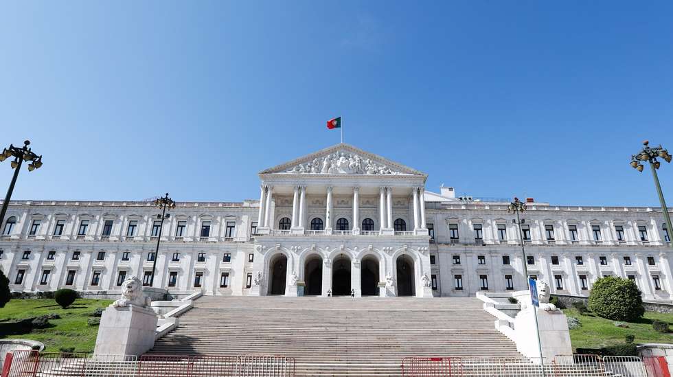 Fachada da Assembleia da República, Lisboa, 07 de outubro de 2020. ANTÓNIO COTRIM/LUSA