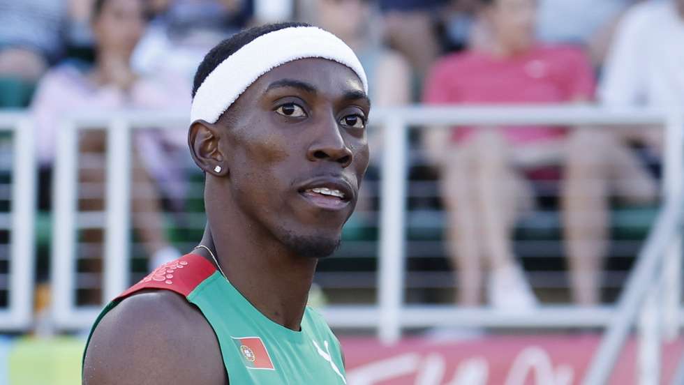 epa10089078 Pedro Pichardo of Portugal reacts in the men's Triple Jump Final, at the World Athletics Championships Oregon22, at Hayward Field, in Eugene, Oregon, USA, 23 July 2022.  EPA/Robert Ghement