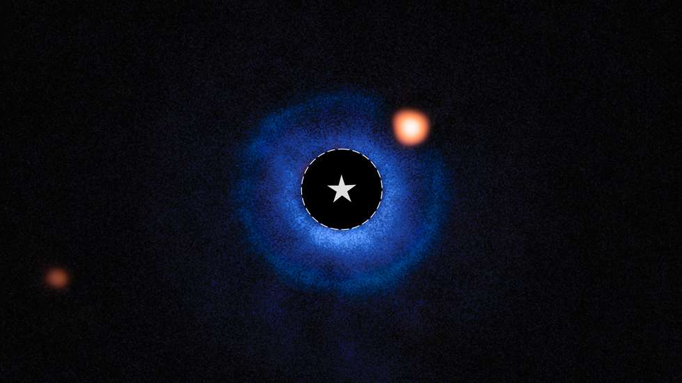O planeta TWA 7 b foi descoberto graças a um coronógrafo, instrumento instalado no telescópio que permitiu detetar diretamente o planeta