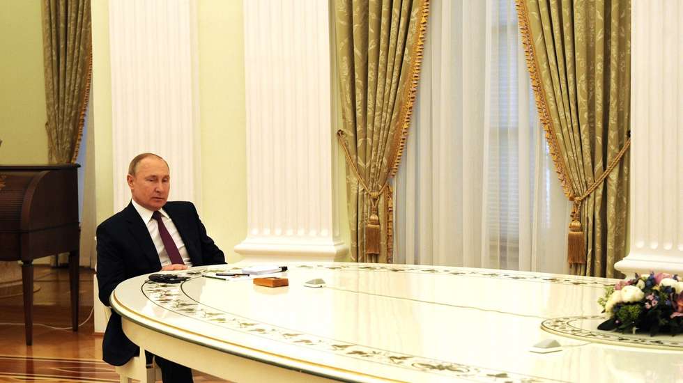 German Chancellor Olaf Scholz in Moscow