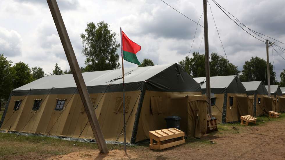 Acampamento Bielorrusso - Adam Berry - Getty Images