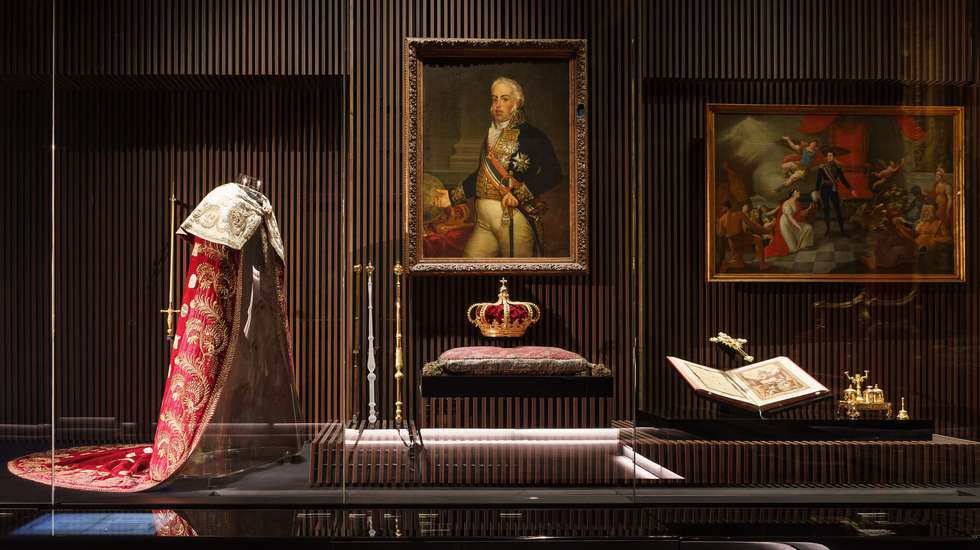 Uma imagem do interior do Museu do Tesouro Real, no Palácio da Ajuda, em Lisboa