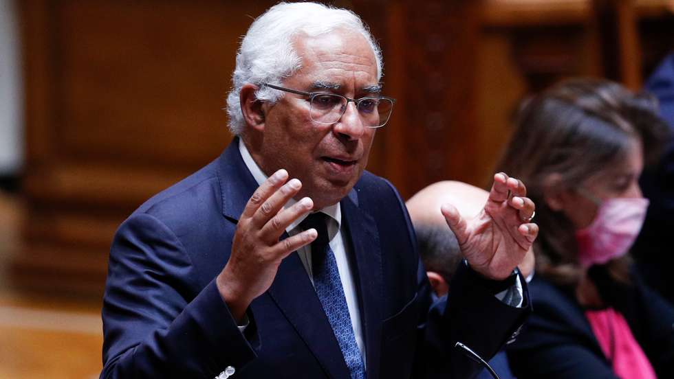 O primeiro-ministro, António Costa, intervém durante o debate sobre política geral, que decorreu na Assembleia da República, em Lisboa, 07 de junho de 2021. ANTÓNIO COTRIM/LUSA