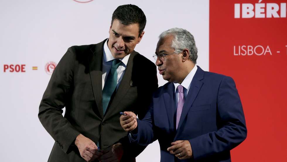 Encontro António Costa e Pedro Sánchez