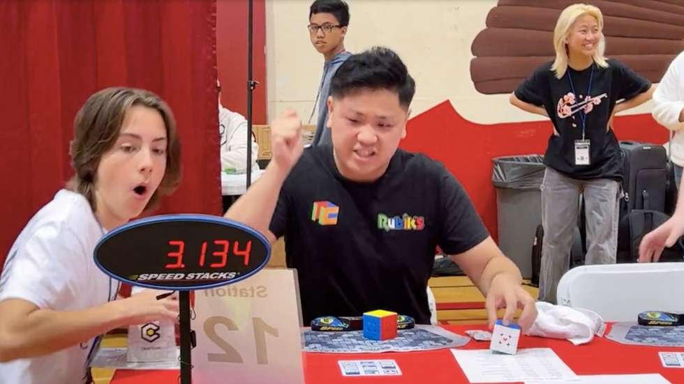 O momento em que Max Park bate o recorde mundial