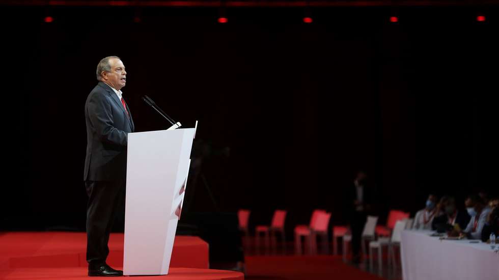 César abriu os trabalhos depois de ter sido reeleito presidente, com 90,74%