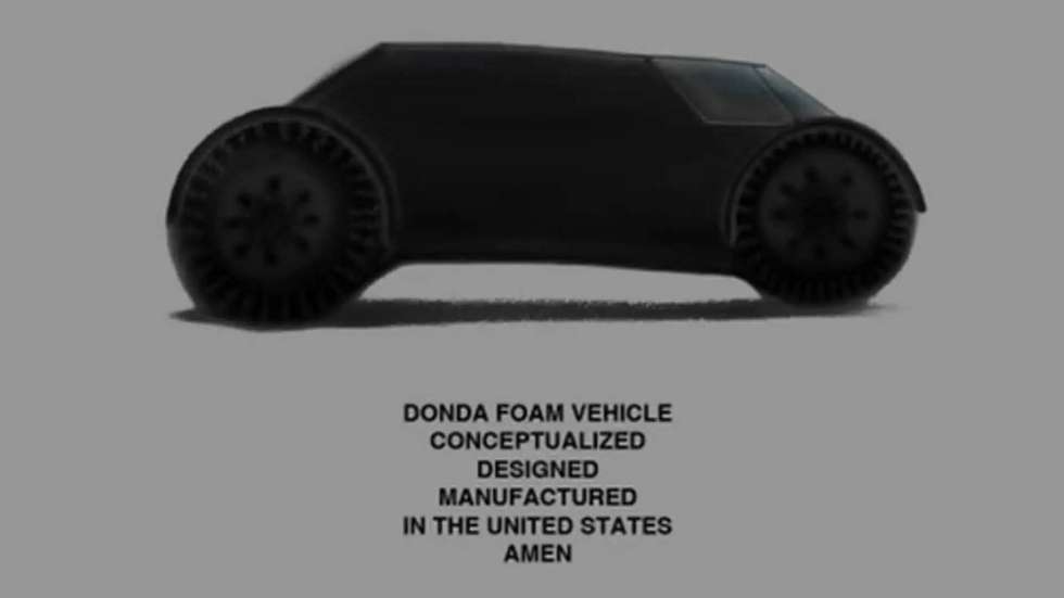 Mais ar que conteúdo? Painéis da carroçaria em espuma são inéditos na longa história do automóvel, mas a "criatividade" de Kanye West parece não ter limites