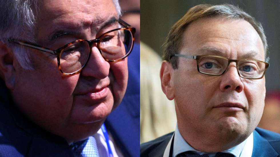 Alisher Usmanov e Mikhail Fridman estavam na lista de sanções por serem acusados de apoio à Rússia na guerra contra a Ucrânia.