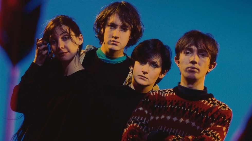 Bilinda Butcher, Kevin Shields, Debbie Googe e Colm Ó Cíosóig: os My Bloody Valentine em 1991
