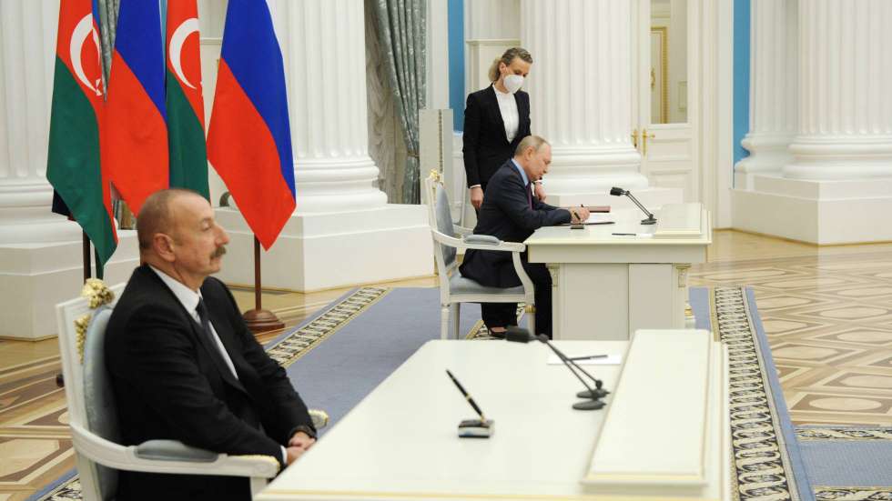 Vladimir Putin - Ilham Aliyev meeting in Moscow