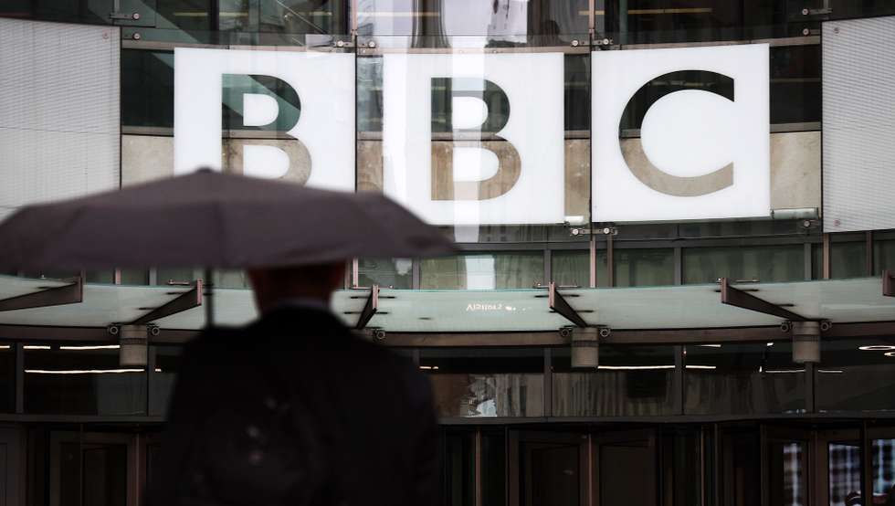 epa10869397 An exterior view of the headquarters building of the British Broadcasting Corporation (BBC), in London, Britain, 19 September 2023. The BBC has announced it has removed some Russell Brand content from the BBC iPLayer and Sounds sites following the allegations of sexual assault against the former BBC radio show host.  EPA/ANDY RAIN