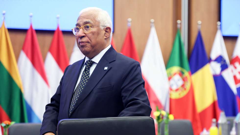 epa12910590 European Council President Antonio Costa attends an informal meeting of EU Heads of State or Government in Lefkosia, Cyprus, 24 April 2026. EU leaders are expected to address the current geopolitical developments and Europe's response to it.  EPA/GEORGE CHRISTOFOROU