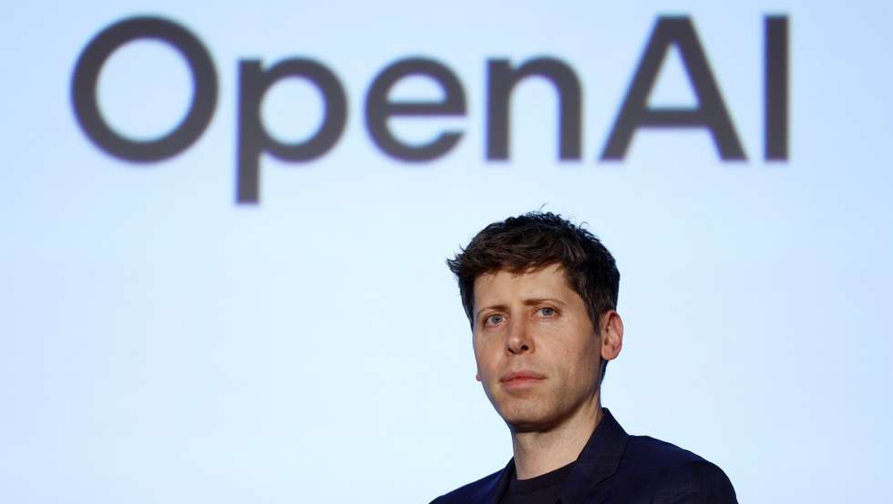 epa11872436 OpenAI CEO Sam Altman attends a talk session with SoftBank Group Corp. chairman and CEO during the event 'Transforming Business through AI' in Tokyo, Japan, 03 February 2025. SoftBank Group CEO Masayoshi Son announced that he had reached an agreement with OpenAI CEO Sam Altman to establish a joint venture in Japan aimed at providing artificial intelligence services to businesses.  EPA/FRANCK ROBICHON