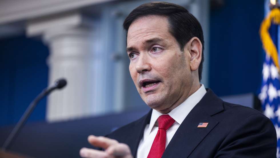epa12934873 US Secretary of State Marco Rubio speaks about the Iran war in the White House Press Briefing Room in Washington, DC, USA, 05 May 2026. Rubio also addressed Cuba and Taiwan during the briefing.  EPA/JIM LO SCALZO