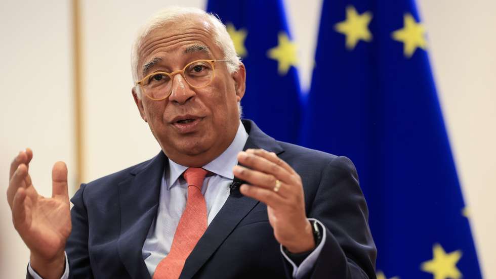 Entrevista ao Presidente do Conselho Europeu, António Costa, em Bruxelas, Bélgica, 1 de julho de 2025. (ACOMPANHA TEXTO DO DIA 02 DE JULHO DE 2025). JOSÉ COELHO/LUSA