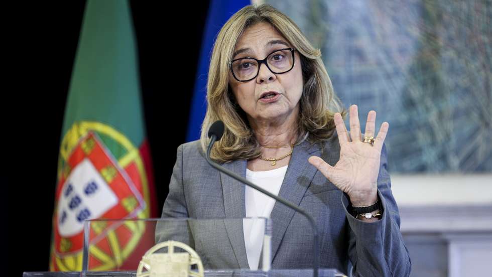 A ministra da Saúde, Ana Paula Martins, fala aos jornalistas após a reunião do Conselho de Ministros sobre o Plano de emergência e transformação na saúde, realizada na Residência Oficial, em São Bento, Lisboa, 29 de maio de 2024. FILIPE AMORIM/LUSAfilipe a