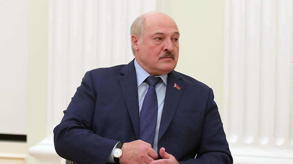 O Presidente da Bielorrússia Alexander Lukashenko