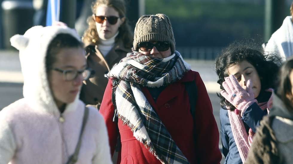 Temperatura máxima também deverá ser mais baixa entre quinta e sexta, com valores que não devem ir além dos 8ºC