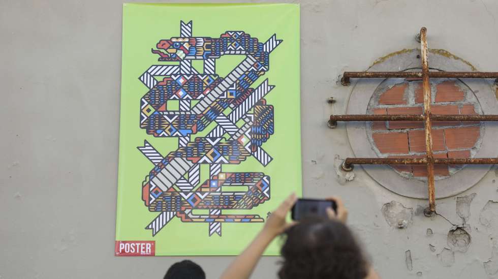Serão expostos 40 trabalhos, de artistas de várias áreas e nacionalidades
