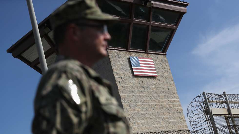 Prisão de Guantánamo, na costa sul de Cuba