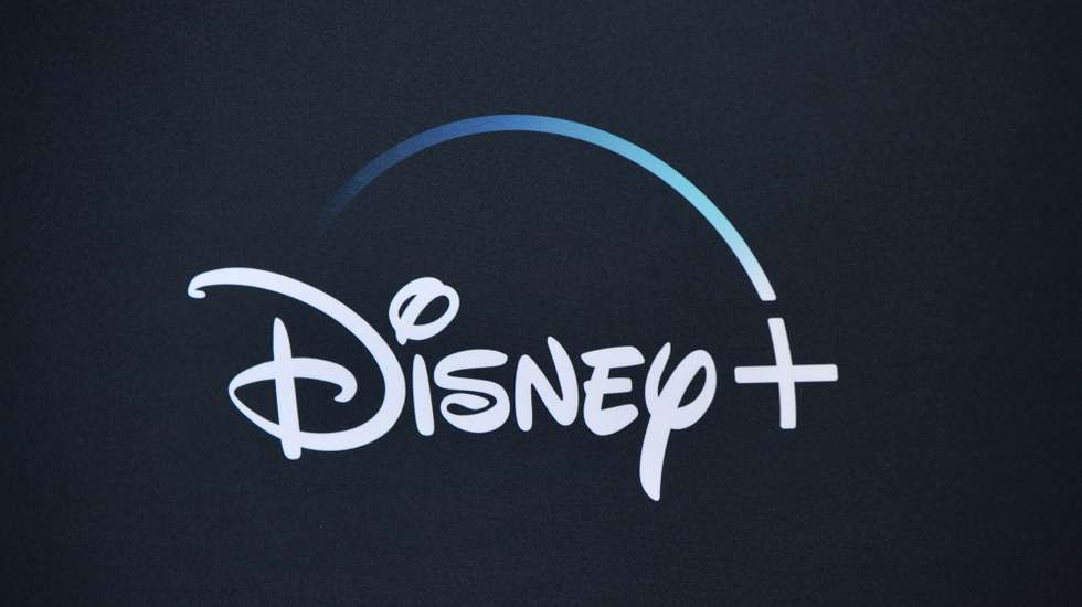 epa07994760 The Disney Plus logo hangs on the backdrop of the red carpet at the premiere of the Disney Plus web television series 'The Mandalorian' at El Capitan Theatre in Los Angeles, California, USA, 13 November 2019.  EPA/CHRISTIAN MONTERROSA
