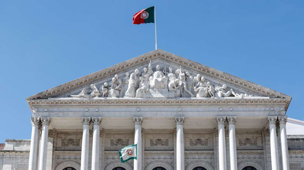 Fachada da Assembleia da República, Lisboa, 07 de outubro de 2020. ANTÓNIO COTRIM/LUSA