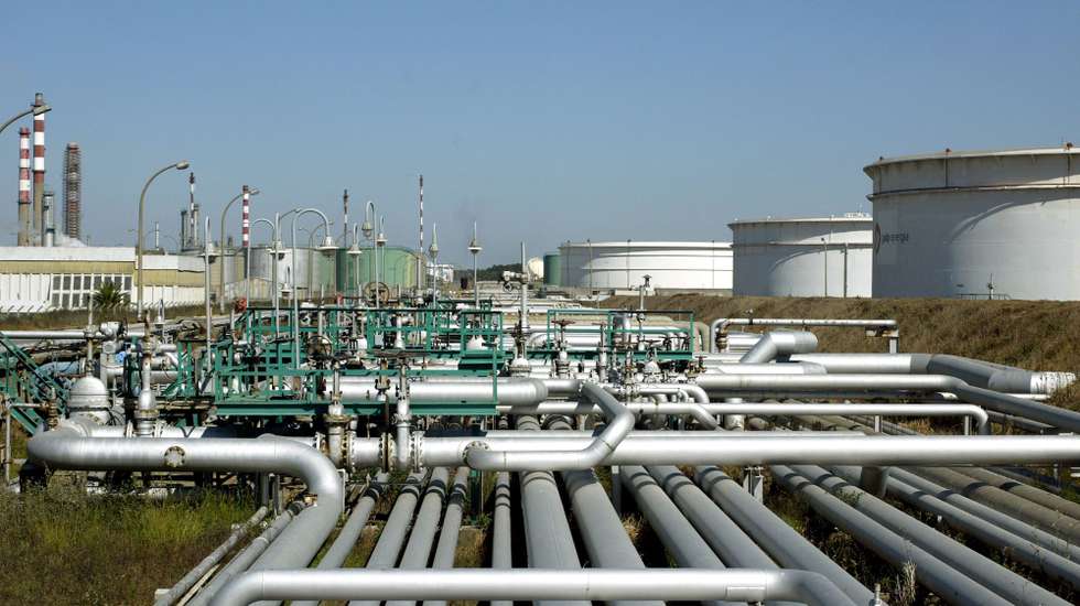 Refinaria de Leça da Palmeira, em  Matosinhos, 26 de Setembro de 2007. ESTELA SILVA/LUSA