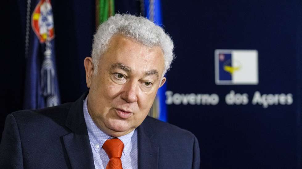 O vice-presidente do Governo Regional dos Açores, Artur Lima