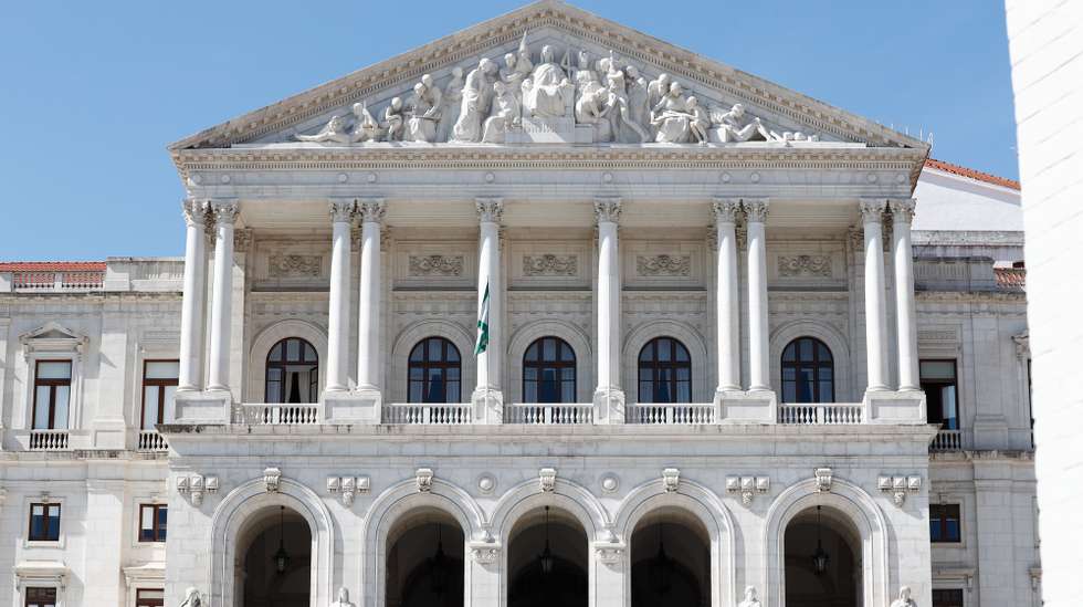 Fachada da Assembleia da República, Lisboa, 07 de outubro de 2020. ANTÓNIO COTRIM/LUSA