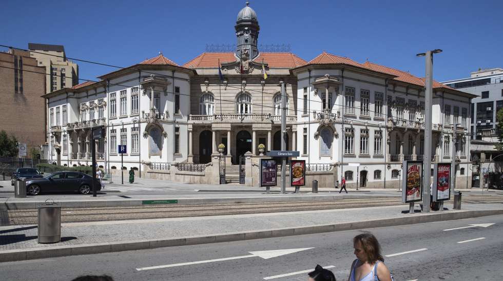 Edifício da Câmara Municipal de Vila Nova de Gaia, 26 de julho de 2022. JOSÉ COELHO/LUSA