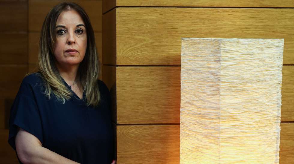 A psicóloga Rute Agulhas, coordenadora do Grupo VITA, fala em entrevista à Agência Lusa em Lisboa 18 de maio de 2023. O Grupo VITA foi criado como grupo de acompanhamento das situações de abuso sexual de crianças e adultos vulneráveis no contexto da Igreja Católica em Portugal. (ACOMPANHA TEXTO  DE 21-05-2023) TIAGO PETINGA/LUSA