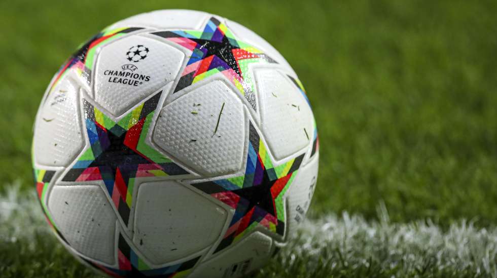 Bola de futebol  utilizada nos jogos da Liga dos Campeões  durante a  época de 2022/2023, 06 de setembro de 2022. ANTONIO COTRIM/LUSA