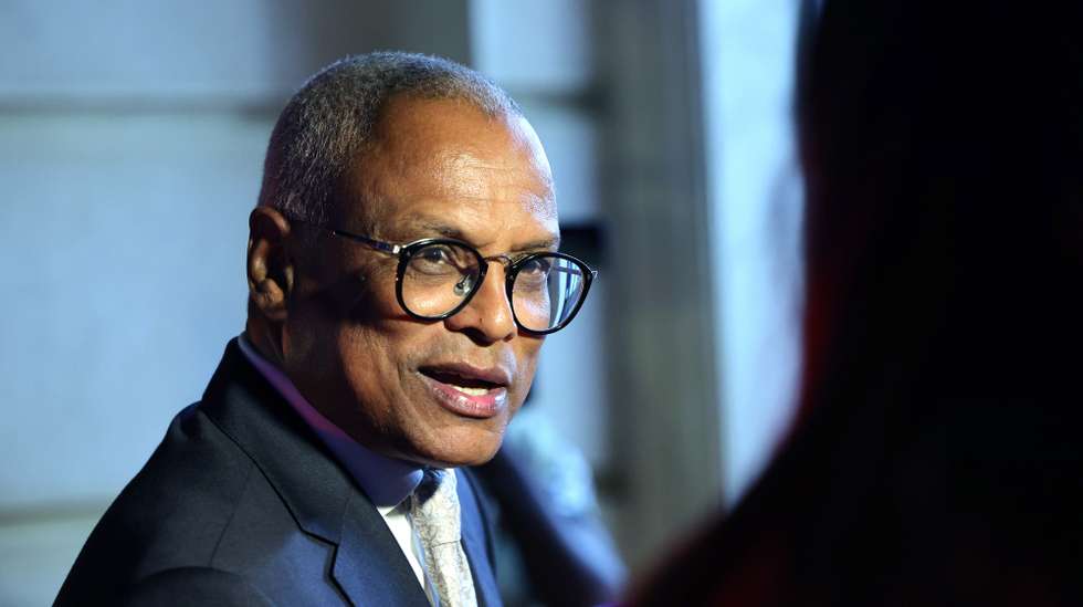 O Presidente da República de Cabo Verde, José Maria Neves, à chegada ao Palácio do Povo para o jantar de recepção na vespera da XIV Conferência de Chefes de Estado e de Governo da CPLP em Sao Tome e Principe, 26 de Agosto 2023. A CPLP, que integra Angola, Brasil, Cabo Verde, Guiné-Bissau, Guiné Equatorial, Moçambique, Portugal, São Tomé e Príncipe e Timor-Leste, realiza a 14.ª conferência de chefes de Estado e de Governo, em São Tomé e Príncipe, no próximo domingo, sob o lema "Juventude e Sustentabilidade". ESTELA SILVA/LUSA