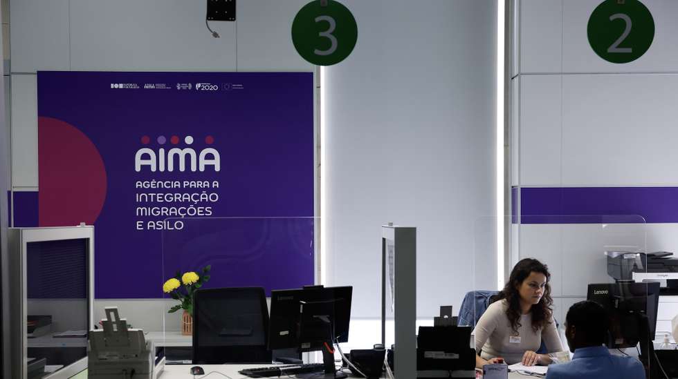 Novo conceito de loja a implementar pela Agência para a Integração, Migrações e Asilo (AIMA) em todo o país, Faro, 03 de novembro de 2023. LUÍS FORRA/LUSA