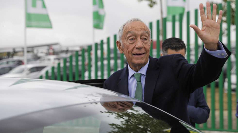O presidente da República, Marcelo Rebelo de Sousa, inaugura a 60ª Feira Nacional de Agricultura / 70ª Feira do Ribatejo no Centro Nacional de Exposições, em Santarém, 8 junho 2024. PAULO CUNHA/LUSA