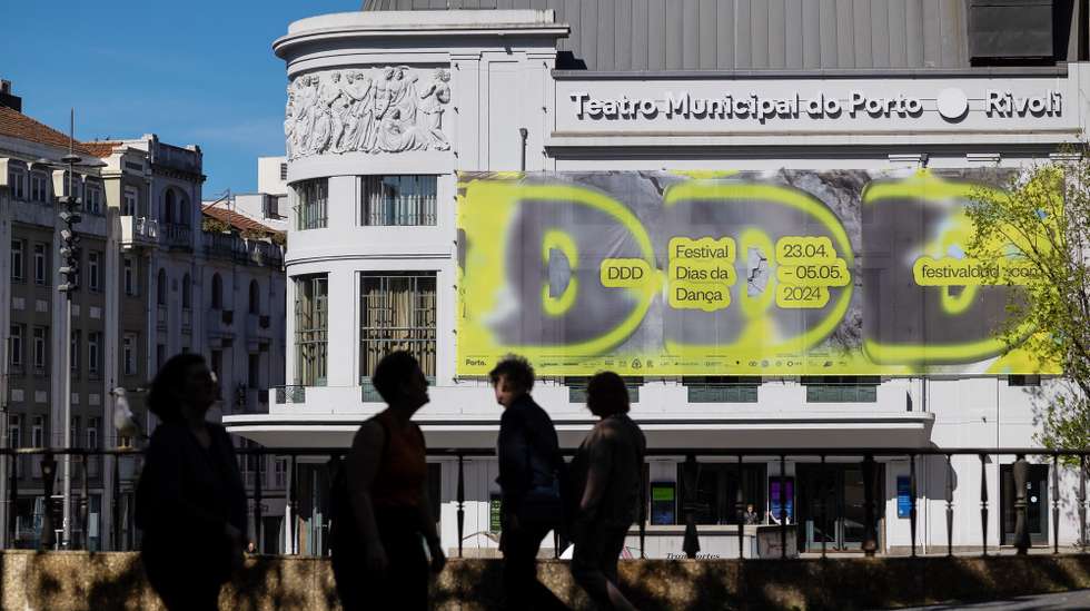 Teatro Municipal do Porto Rivoli, 22 de abril de 2024. JOSÉ COELHO/LUSA
