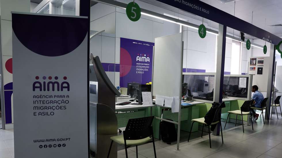 Novo conceito de loja a implementar pela Agência para a Integração, Migrações e Asilo (AIMA) em todo o país, Faro, 03 de novembro de 2023. LUÍS FORRA/LUSA