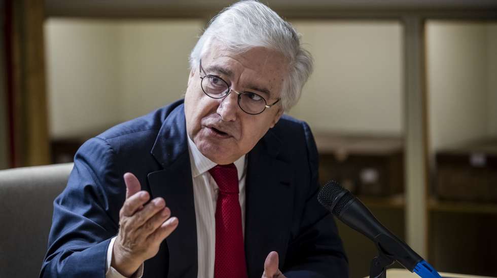O embaixador Francisco Seixas da Costa, durante a conferência “10 Anos do Tratado de Lisboa e da Carta dos Direitos Fundamentais”, no Ministério dos Negócios Estrangeiros, em Lisboa, 02 de dezembro de 2019. JOSÉ SENA GOULÃO/LUSA
