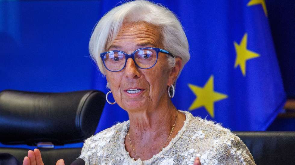 epa11633892 European Central Bank (ECB) President Christine Lagarde attends a monetary dialogue at Committee on Economic and Monetary Affairs (ECON) at the EU Parliament, in Brussels, Belgium, 30 September 2024. The Committee on Economic and Monetary Affairs (ECON) is holding its first monetary dialogue with Lagarde in the 10th parliamentary term, an EU Parliament statement reads, adding it is taking take place shortly after the ECB Governing Council decided on 12 September 2024 to further ease monetary policy by lowering the key interest rate.  EPA/OLIVIER MATTHYS