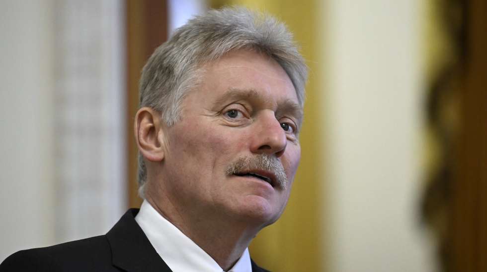 epa11674386 Kremlin spokesman Dmitry Peskov looks on prior to a meeting between Russia's President Vladimir Putin with Dilma Rousseff, Chair of the New Development Bank and former president of Brazil, on the sidelines of the BRICS summit in Kazan, Russia, 22 October 2024. The BRICS summit takes place from 22 to 24 October and is expected to be the largest foreign policy event ever held in Russia.  EPA/ALEXANDER NEMENOV / POOL